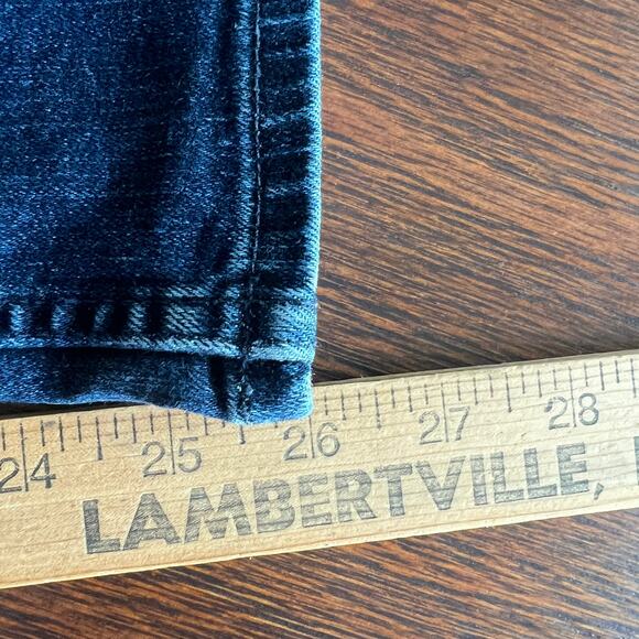 HUDSON Jeans Bailee MidRise Crop Baby Boot Bootcut Jeans Size 28 Dark Wash - Picture 14 of 14